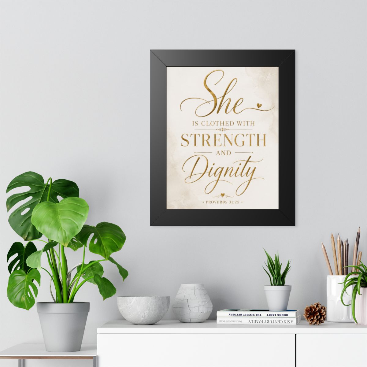 Strength & Dignity Art Print